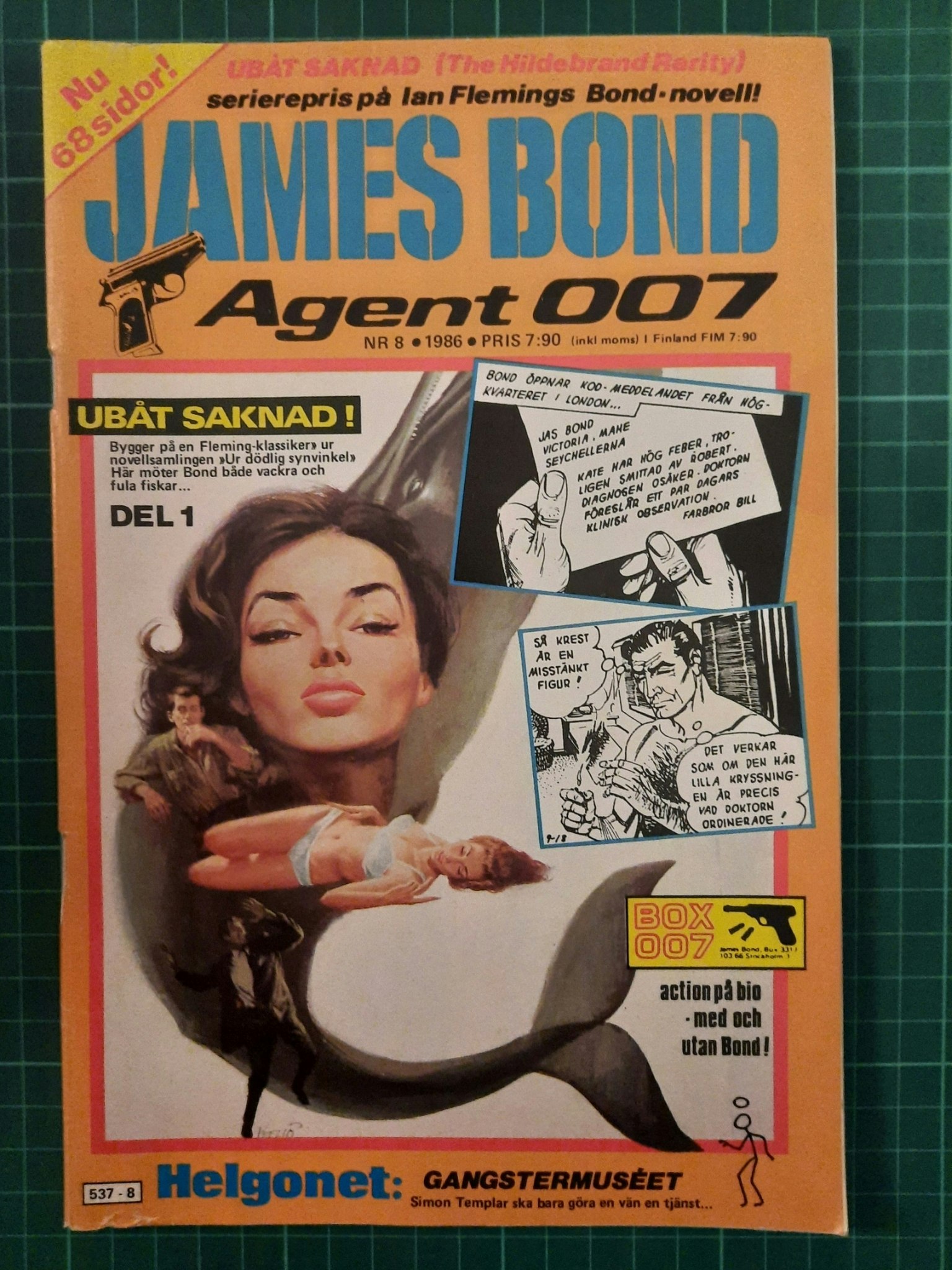James Bond 1986 - 08 (svensk utgave)