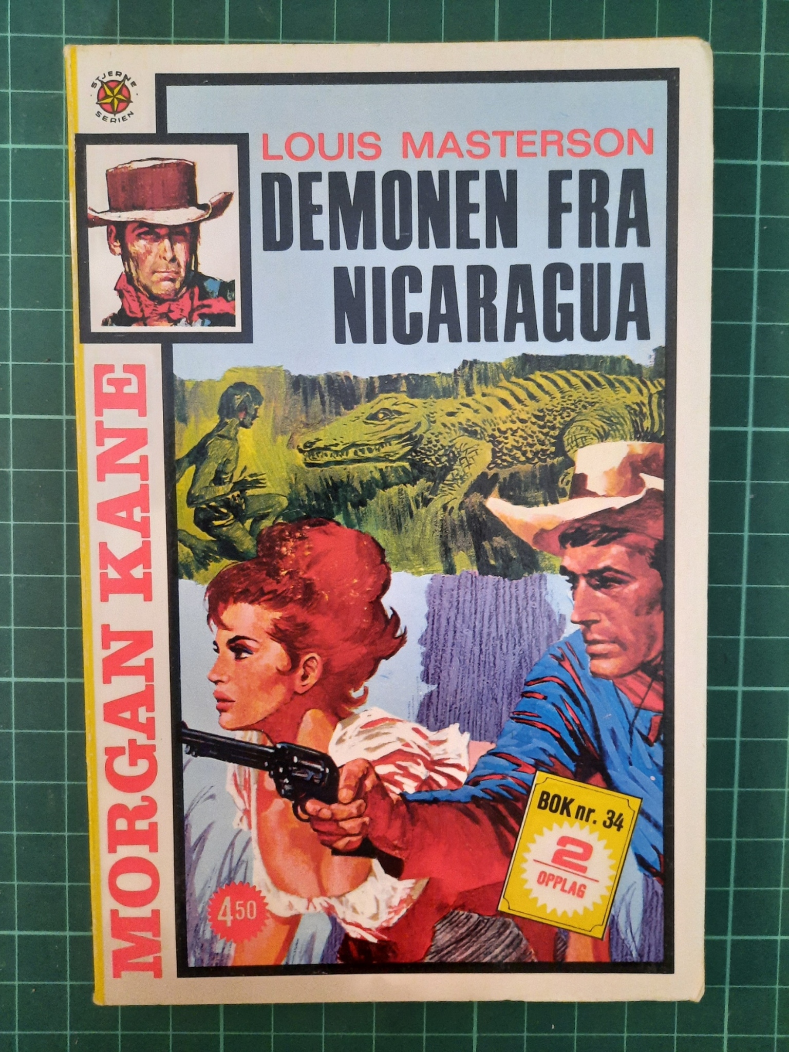 Morgan Kane pocket 34 - Demonen fra Nicaragua