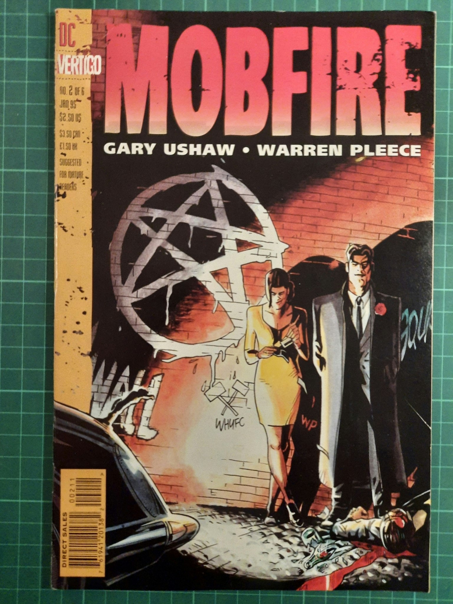 Mobfire #2 av 6 inkl The Sandman samlerkort