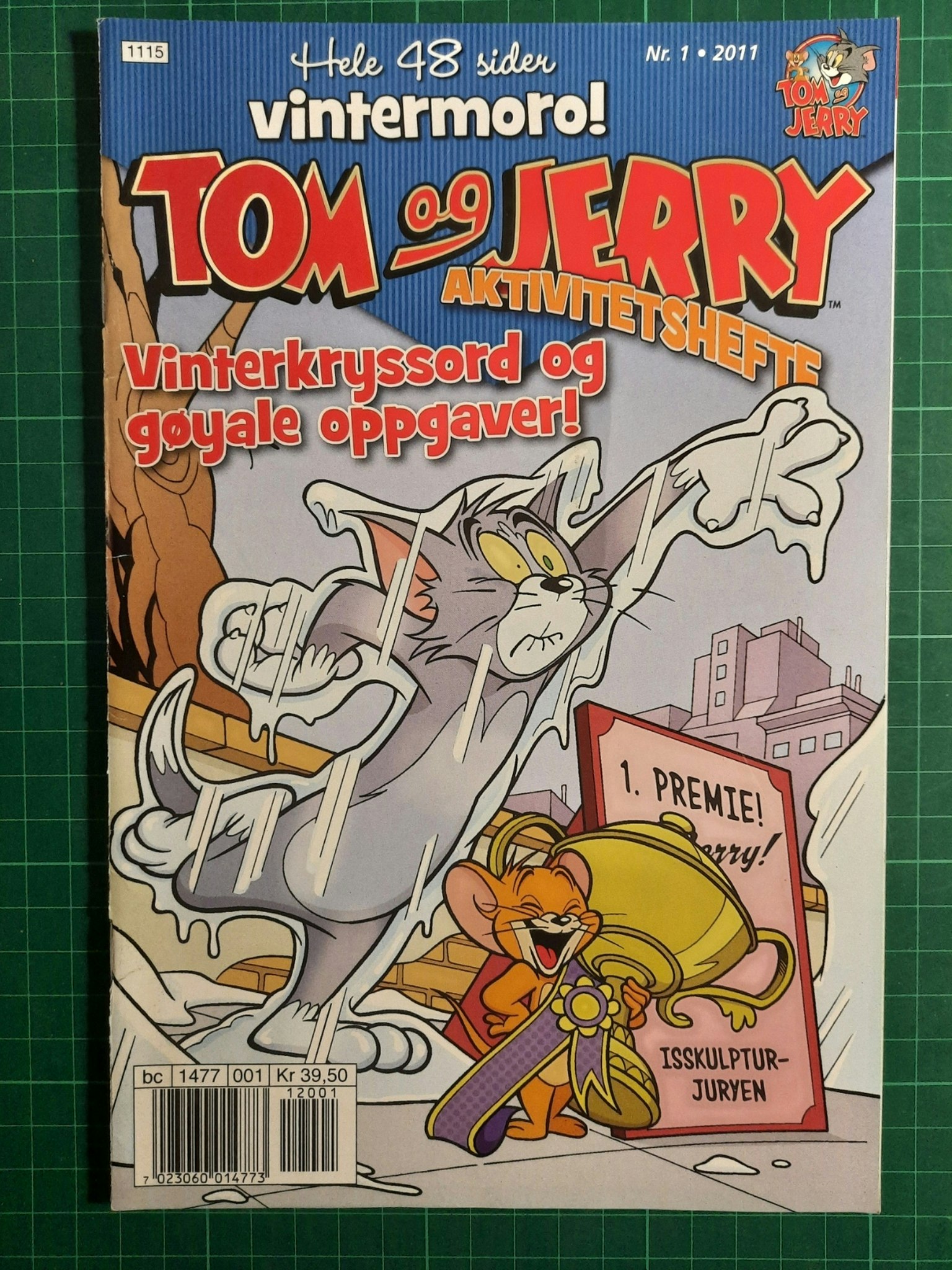 Tom og Jerry aktivitetshefte 2011 - 01