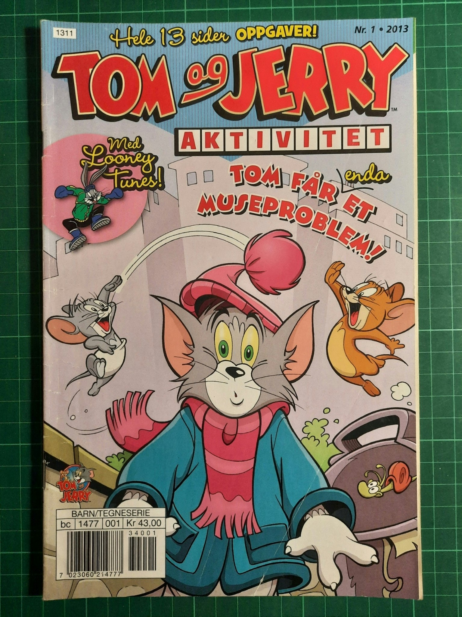 Tom og Jerry aktivitetshefte 2013 - 01