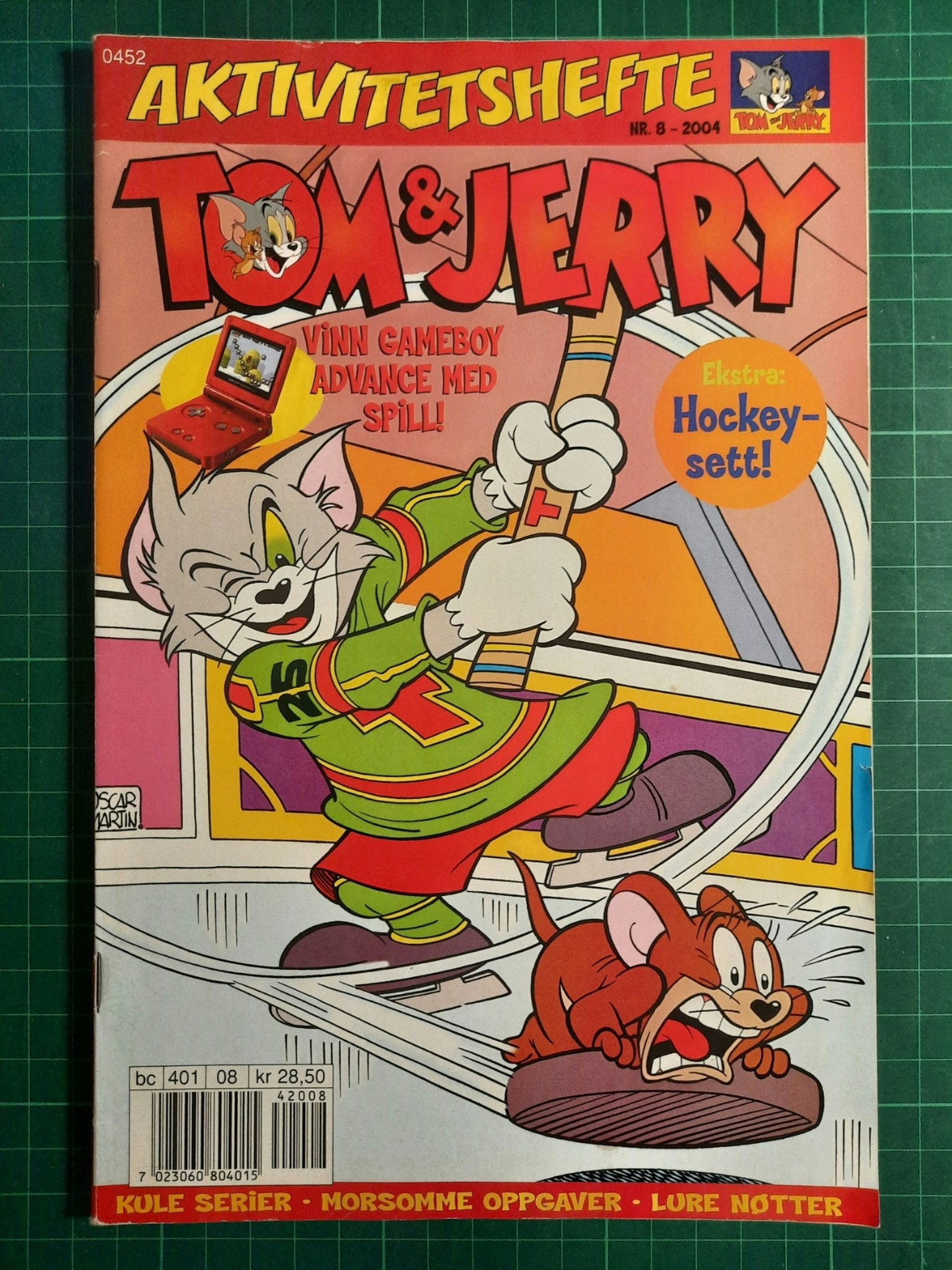 Tom og Jerry aktivitetshefte 2004 - 08