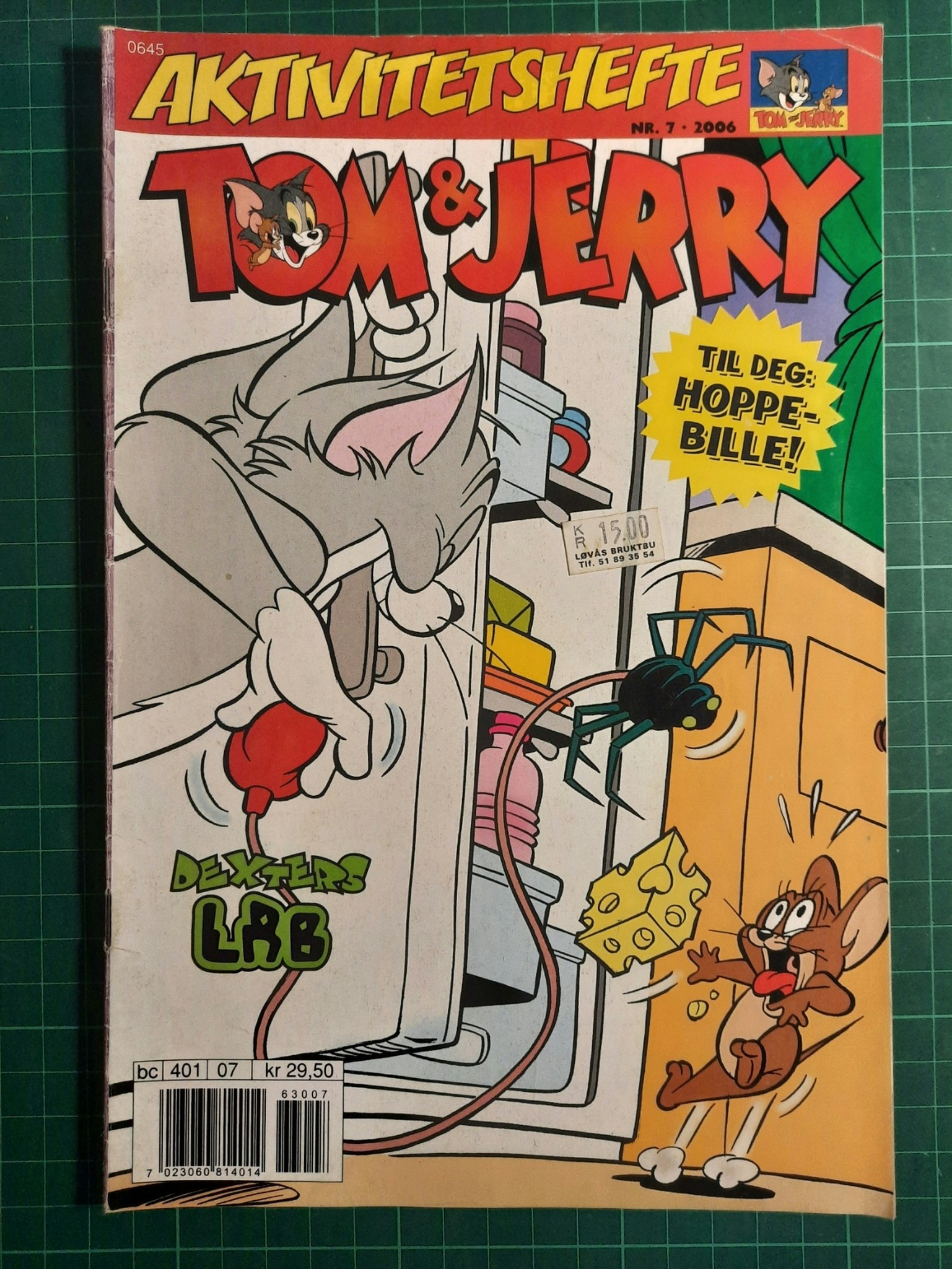 Tom og Jerry aktivitetshefte 2006 - 07