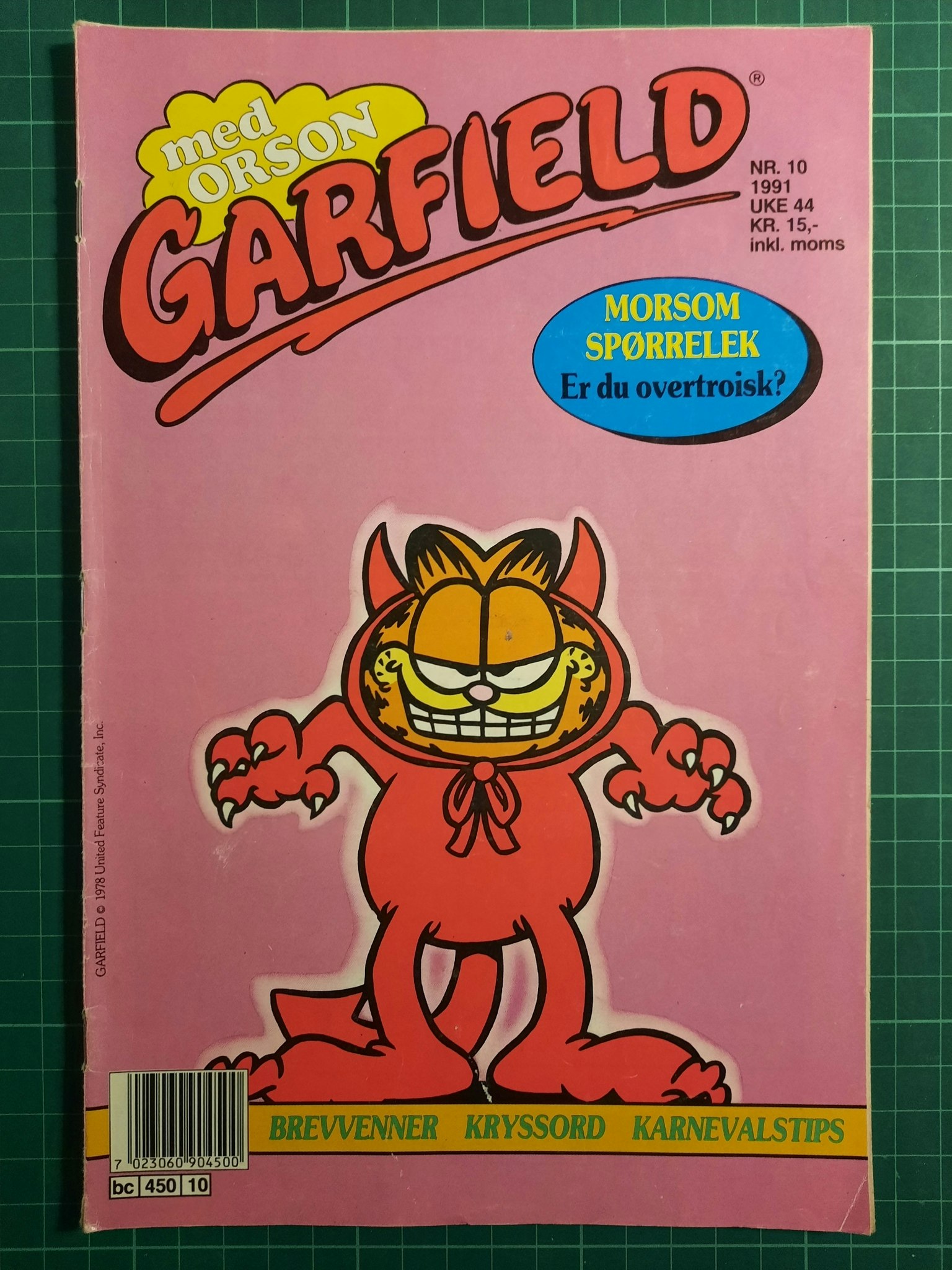 Garfield med Orson 1991 - 10