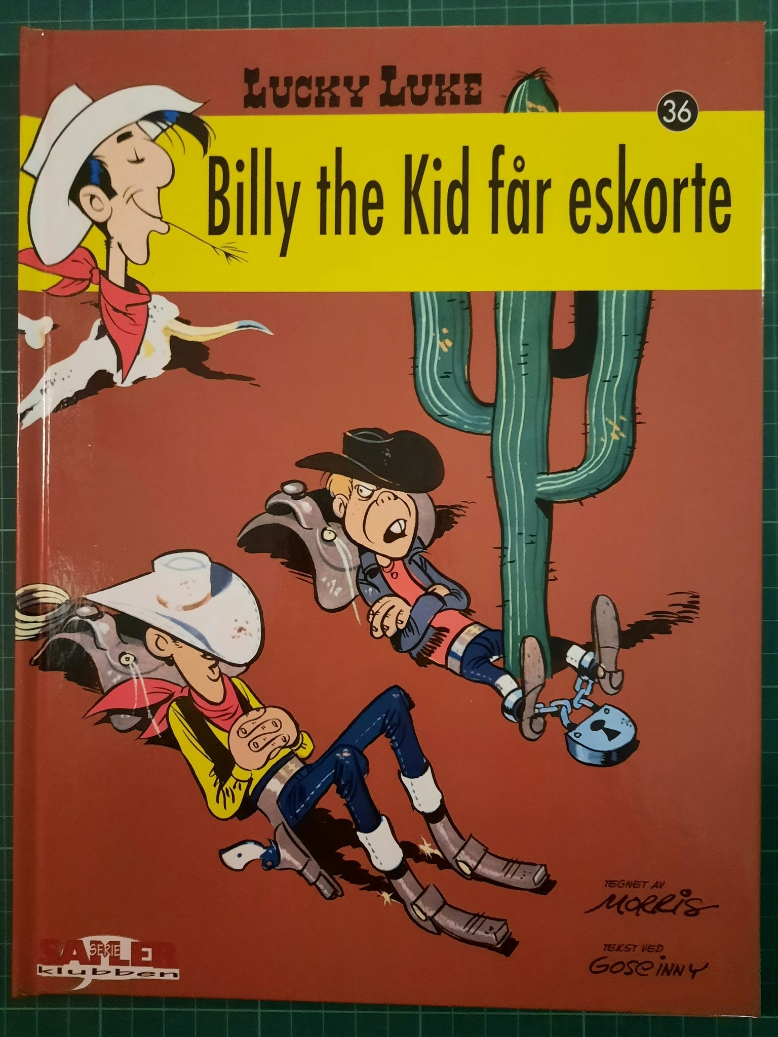 Lucky Luke Billy the Kid får eskorte