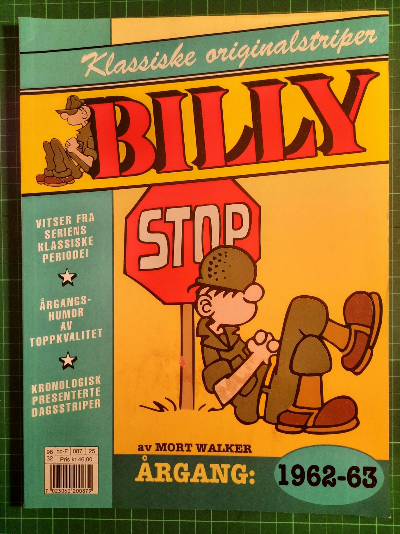 Billy : Klassiske originalstriper 1962/63
