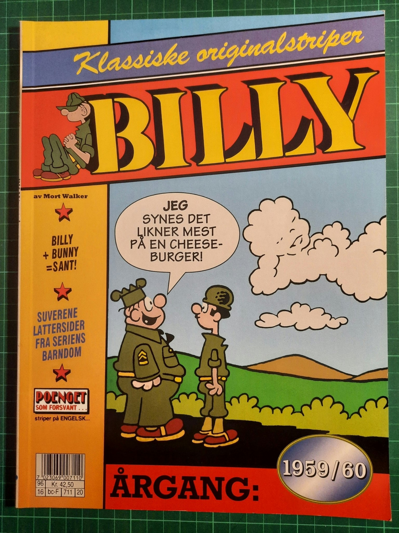 Billy : Klassiske originalstriper 1959/60