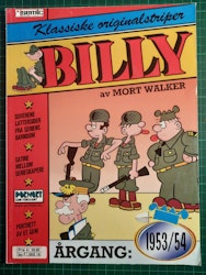 Billy : Klassiske originalstriper 1953/54