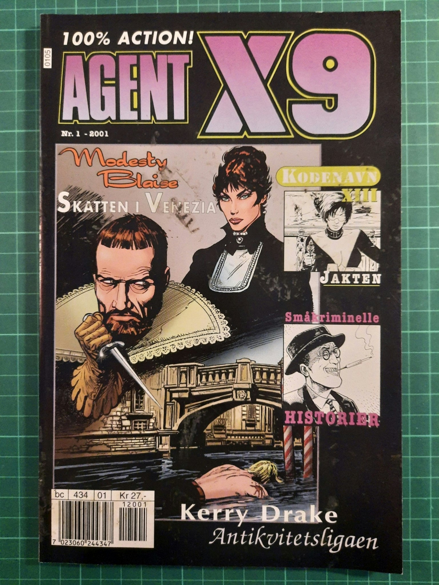 Agent X9 2001-01