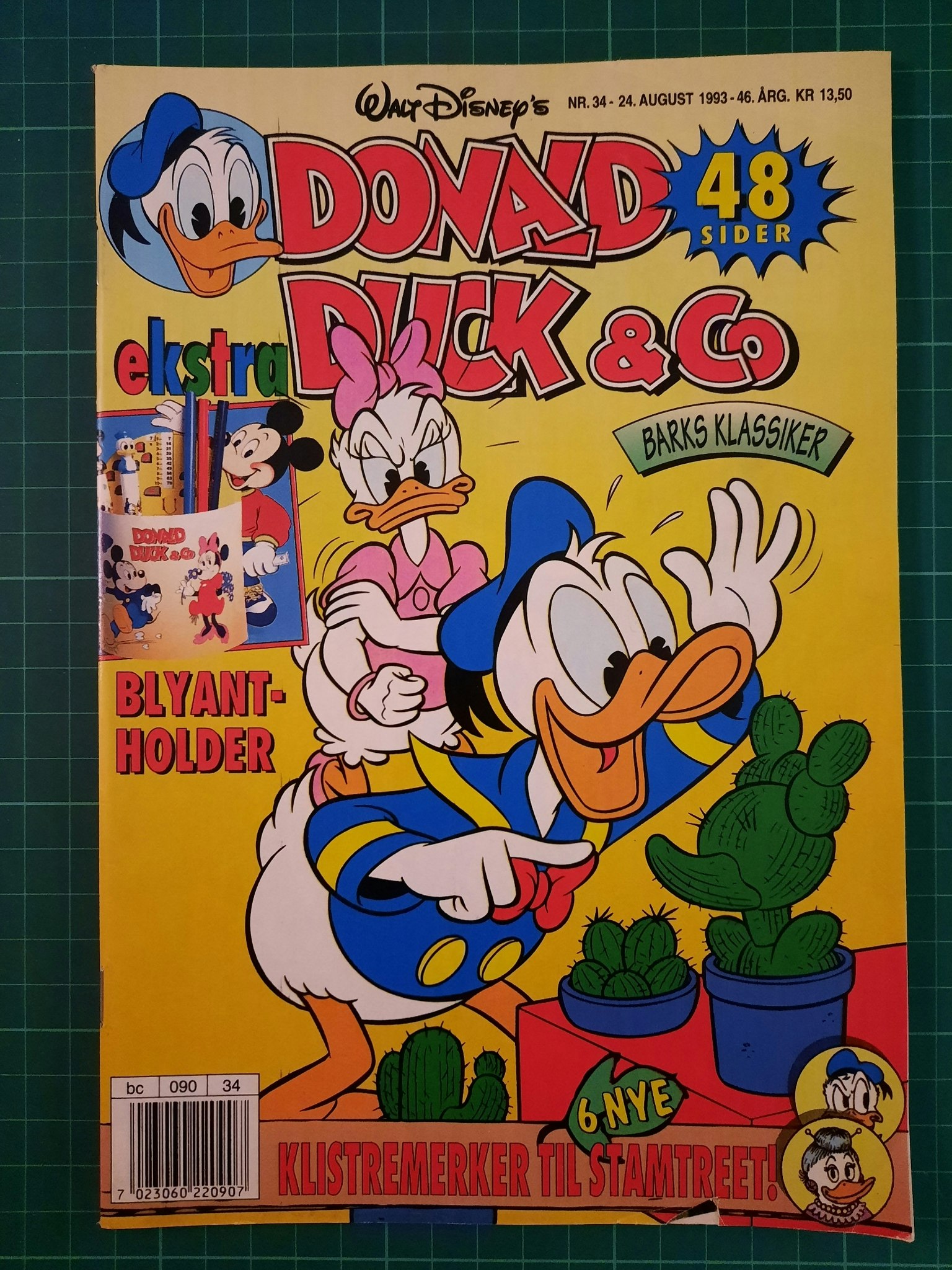 Donald Duck & Co 1993 - 34 m/innstikk