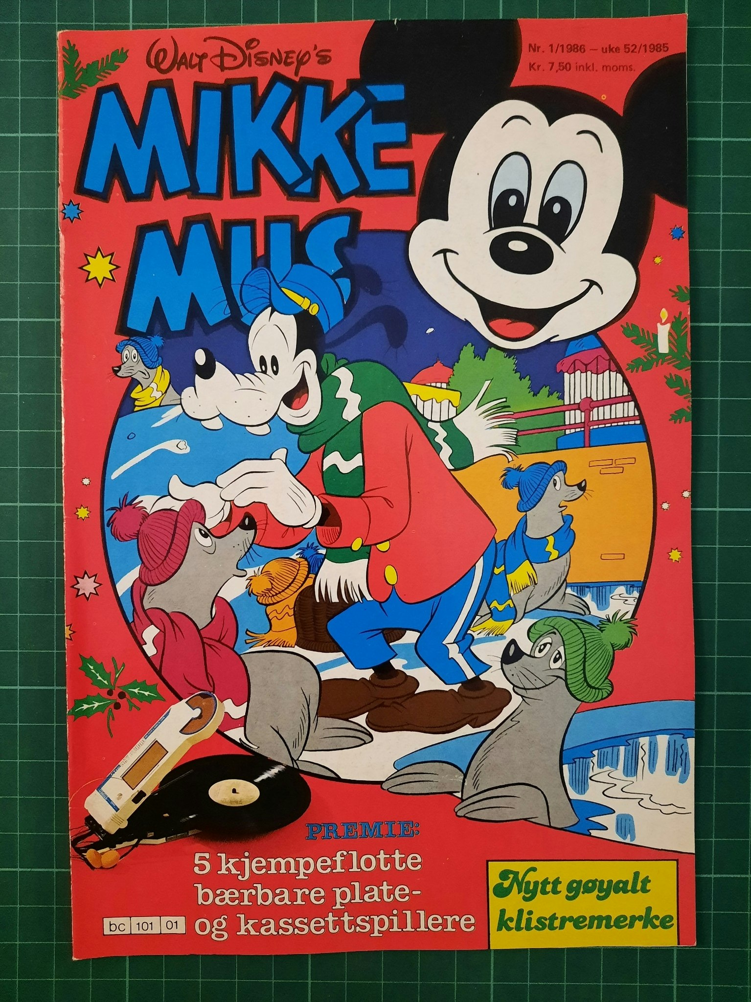 Mikke Mus 1986 - 01