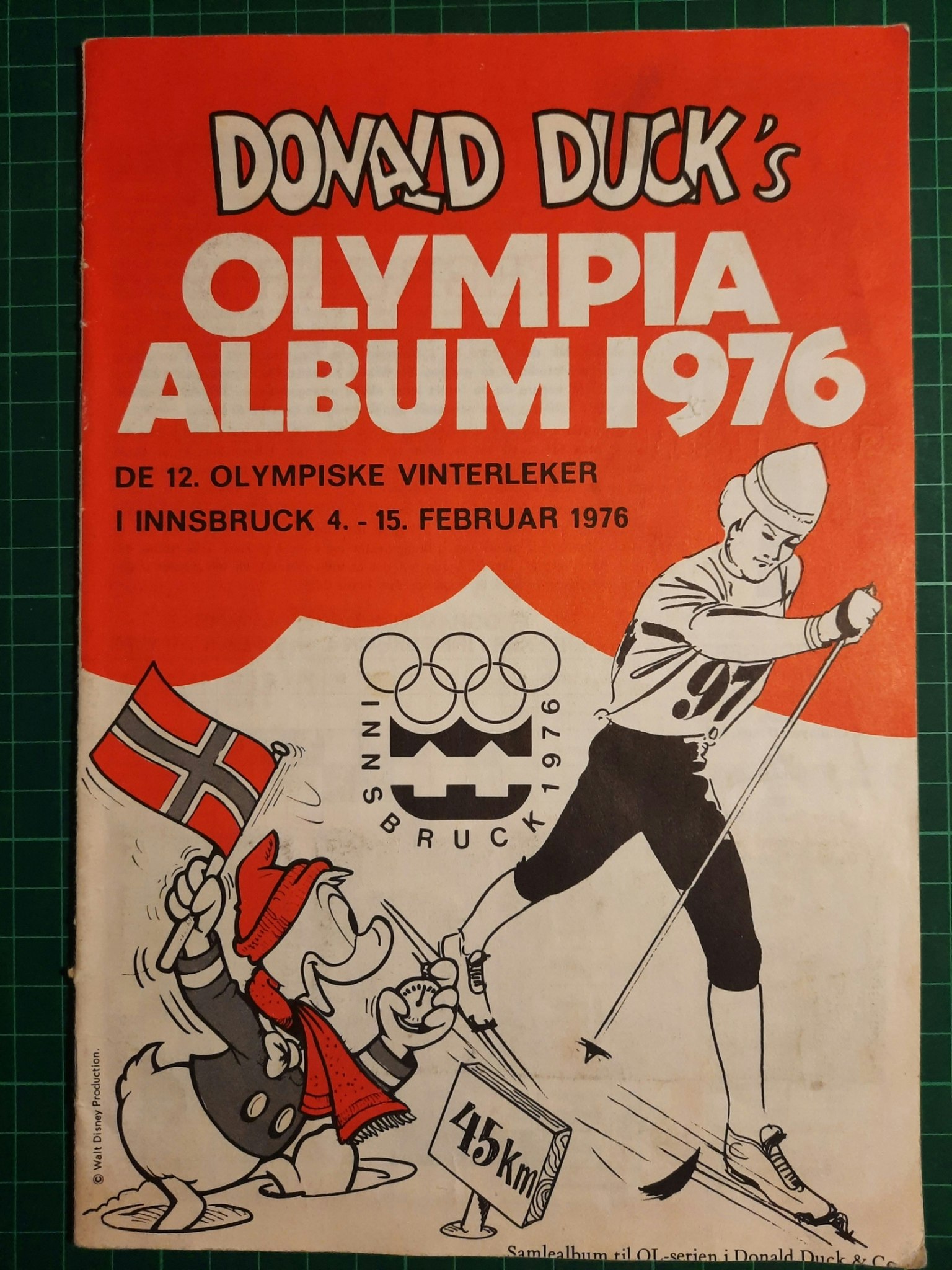 Donald Duck's Olympia album 1976