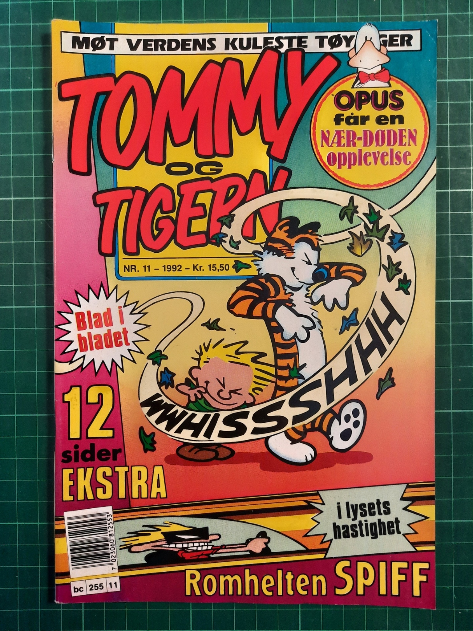 Tommy og Tigern 1992 - 11 m/Spiff bilag