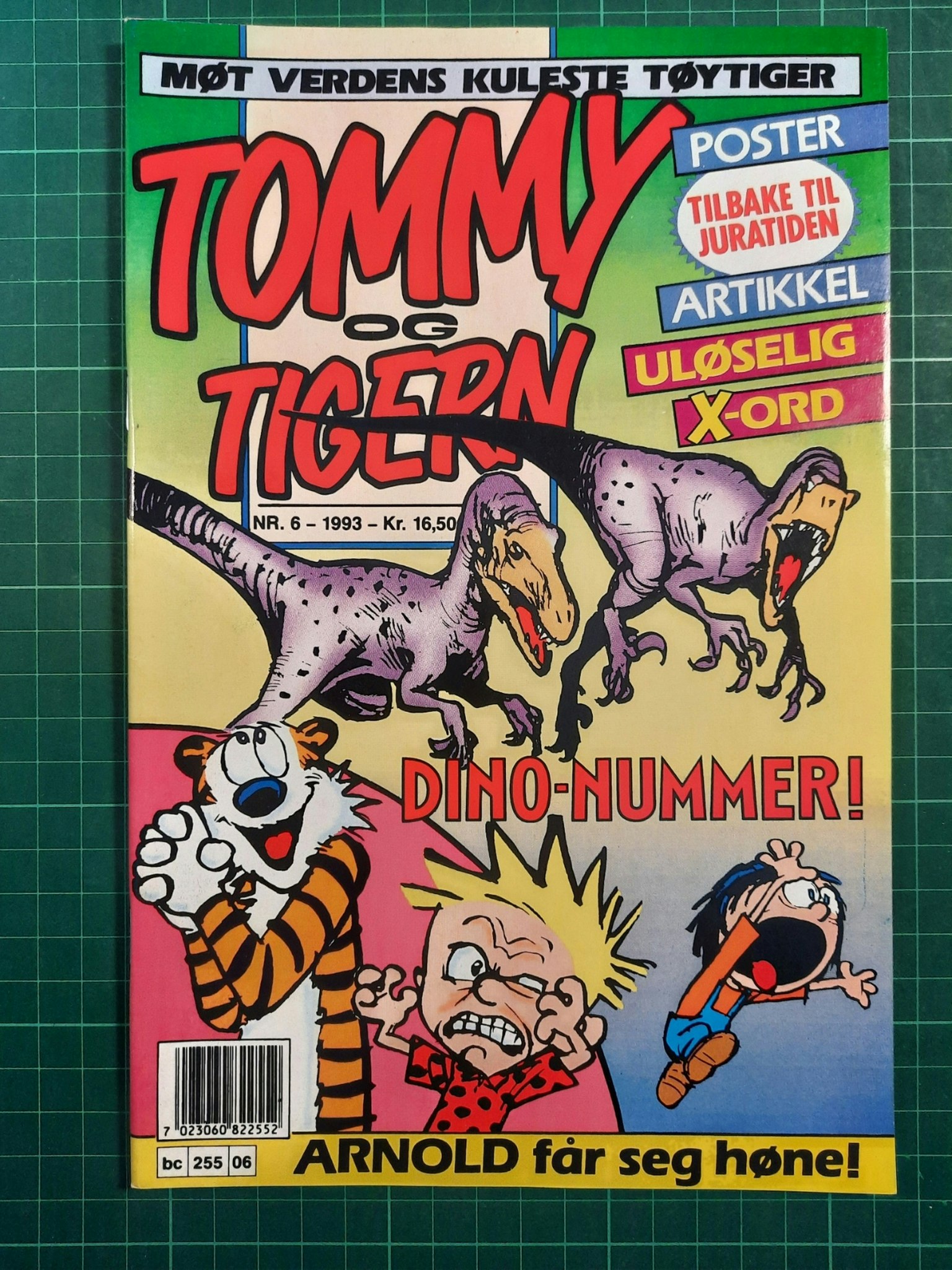 Tommy og Tigern 1993 - 06 m/poster