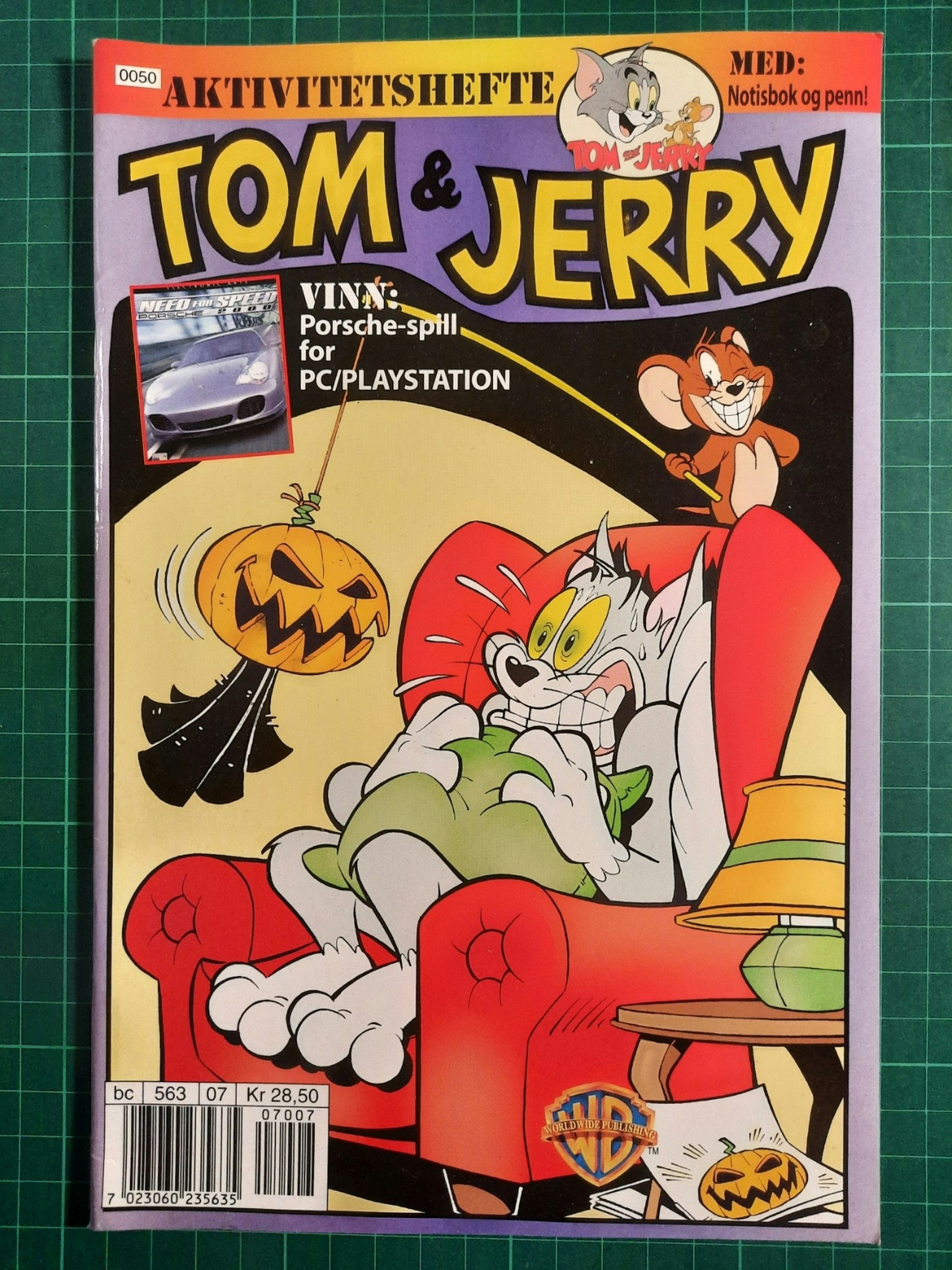 Tom og Jerry aktivitetshefte 2000