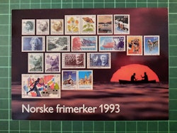 Norske frimerker 1993