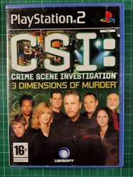 Playstation 2 : Csi: 3 Dimensions of murder