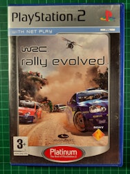 Playstation 2 : W2C rally evolved (Platinum utgave)