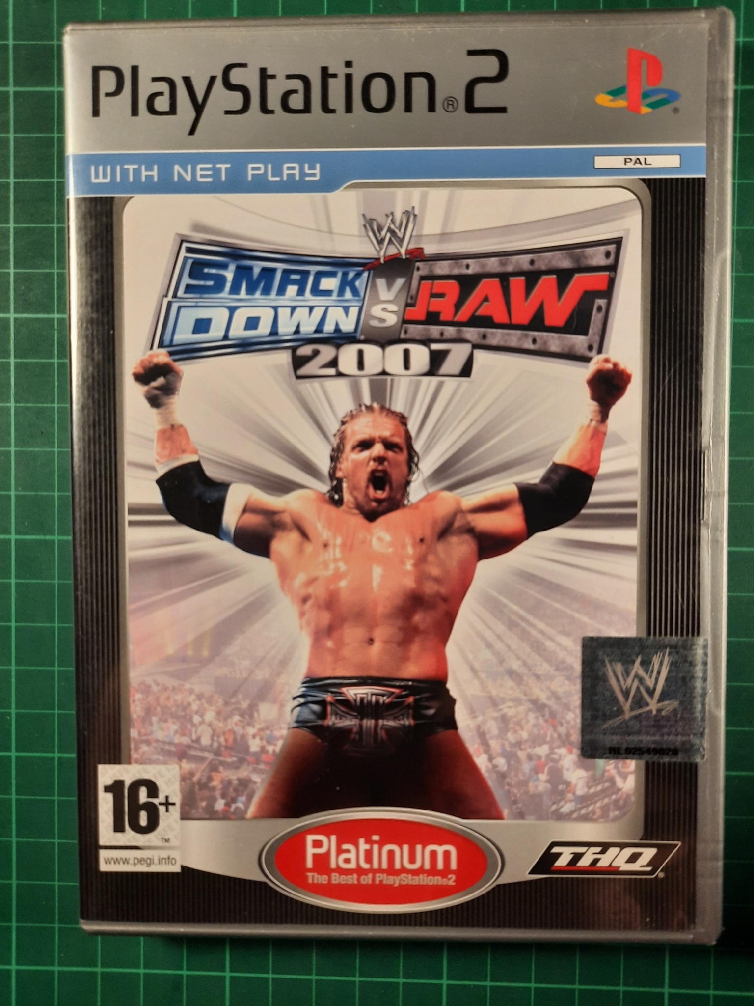 Playstation 2 : Smackdown vs. Raw 2007 (Platinum utgave)