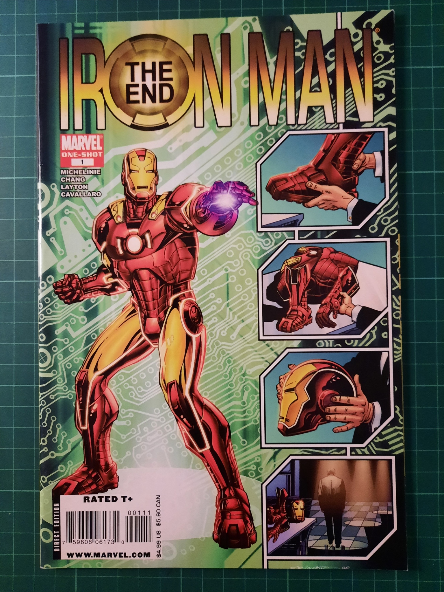 Iron Man The end (one shot)