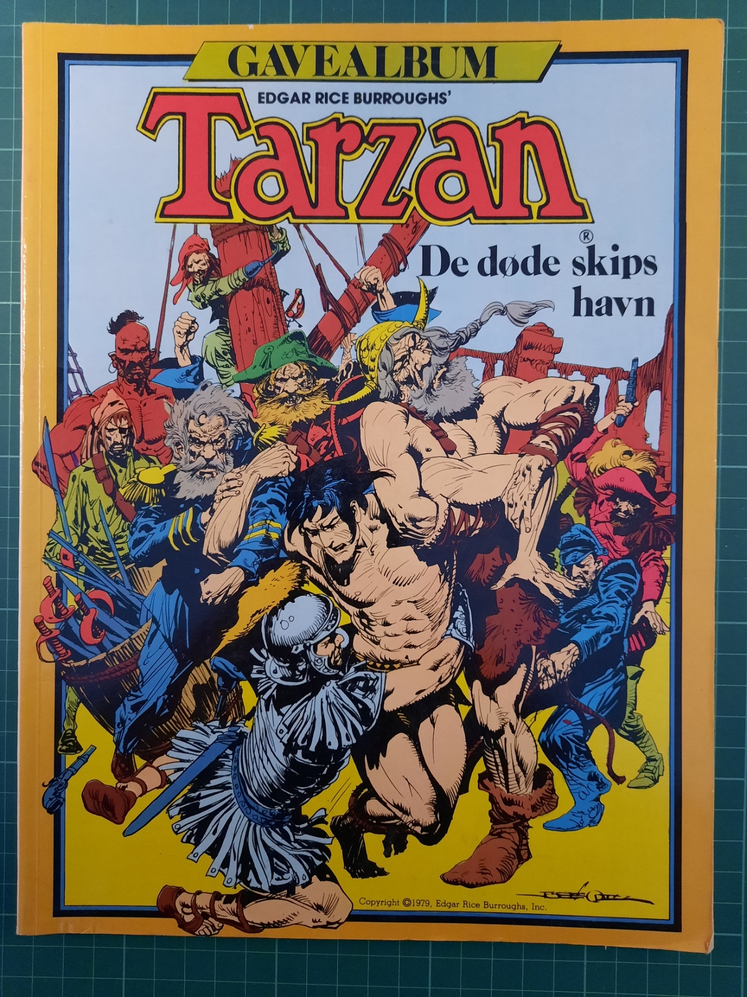 Tarzan gavealbum De dødes skips havn