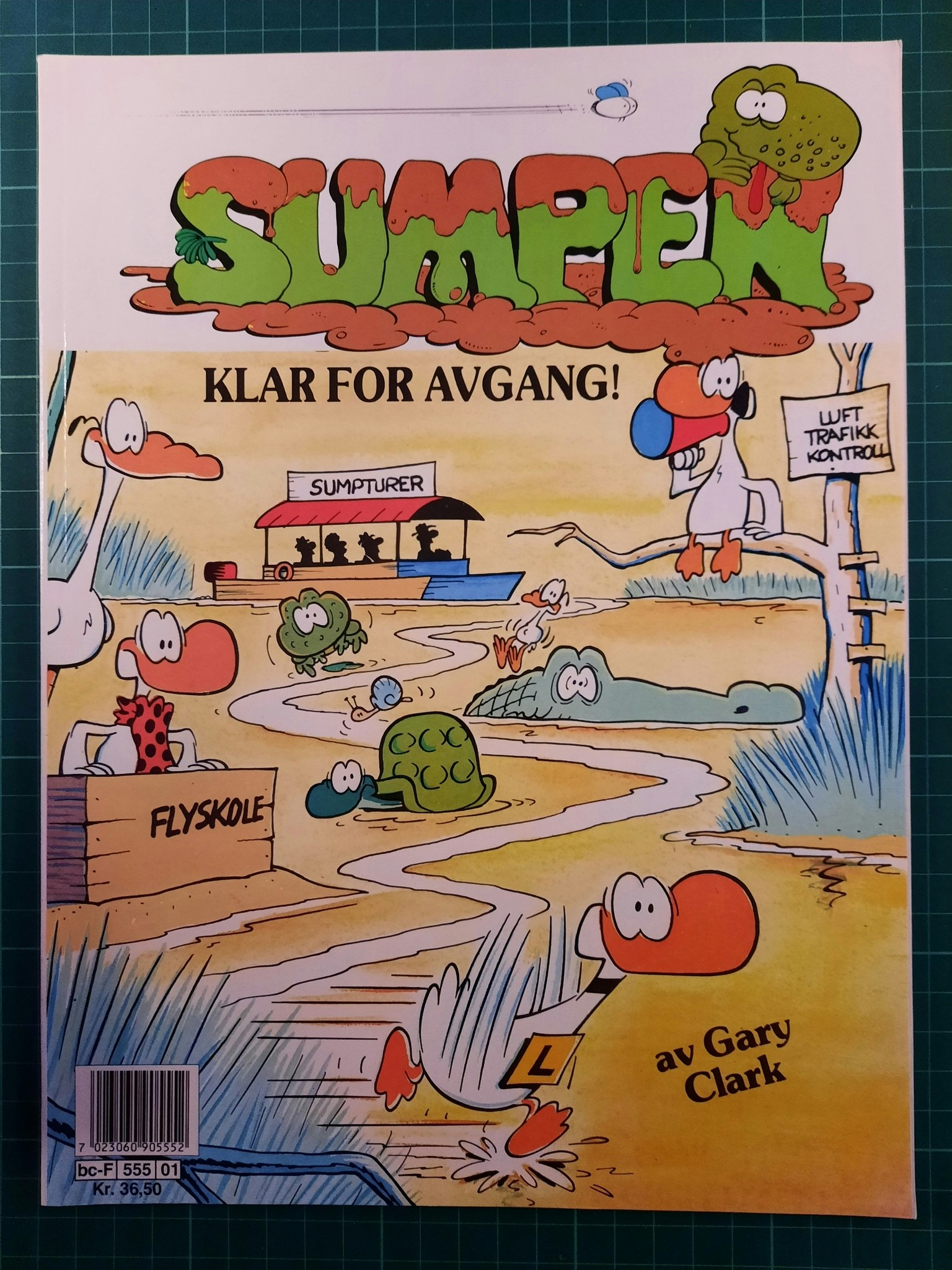 Sumpen klar for avgang