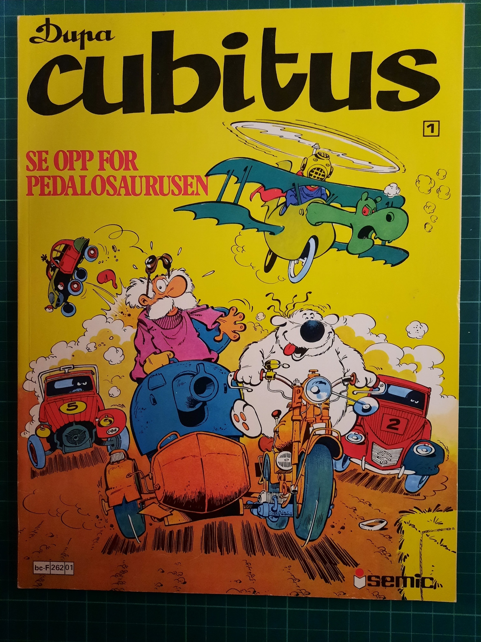 Cubitus 1 : Se opp for pedalosaurusen
