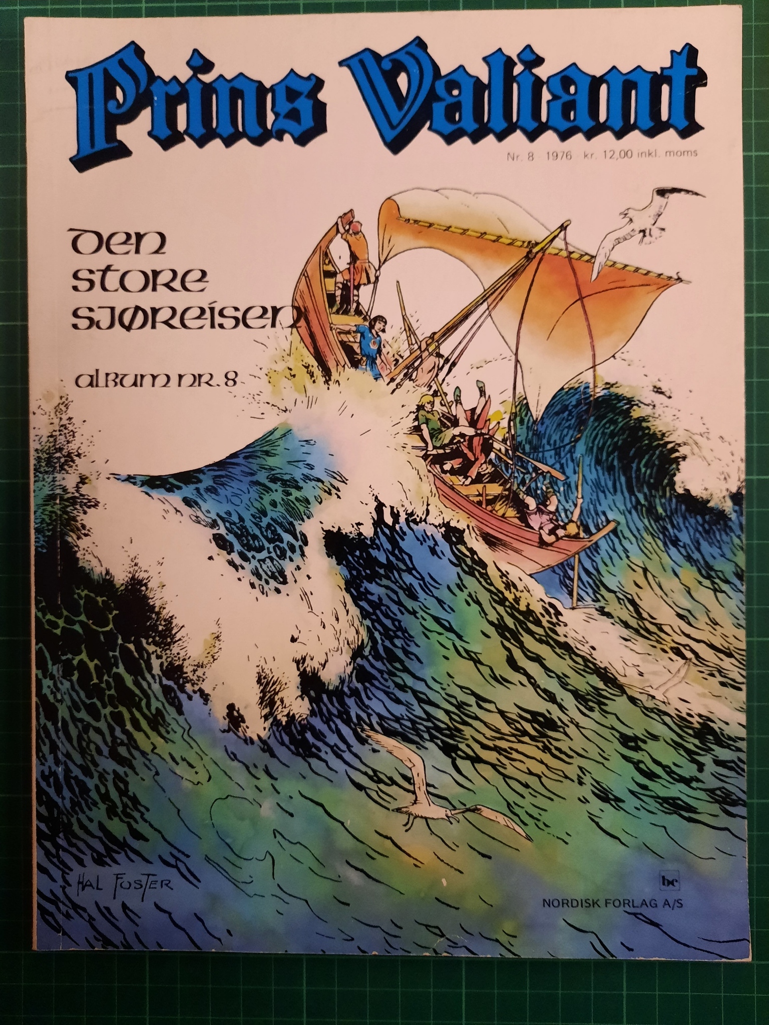 Prins Valiant nr 08: Den store sjøreisen