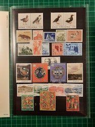 Årssett Norske frimerker 1981