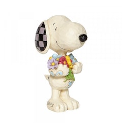 Snoopy with flowers