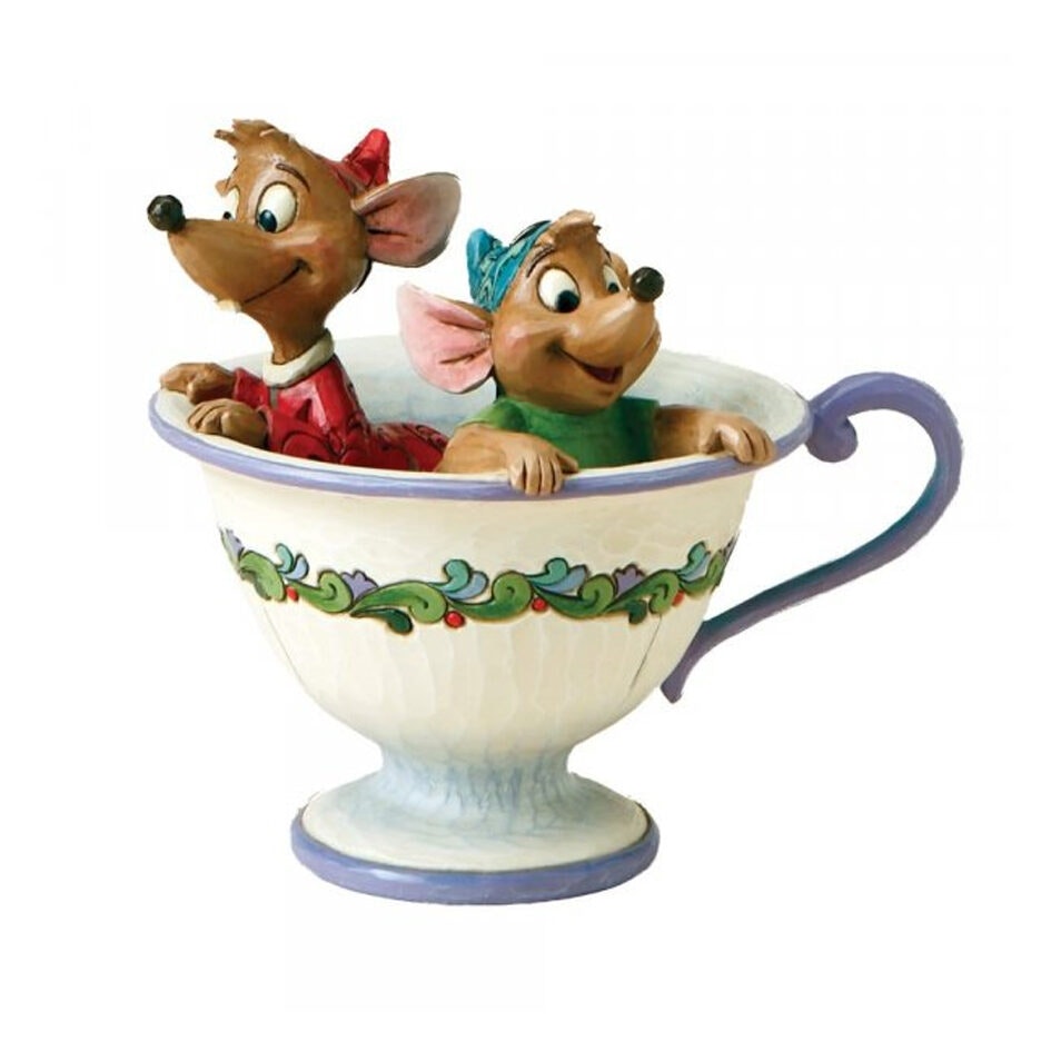 Tea for two - Jack & Gus in teacup
