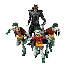 The Batman Who Laughs with the Robins of Earth