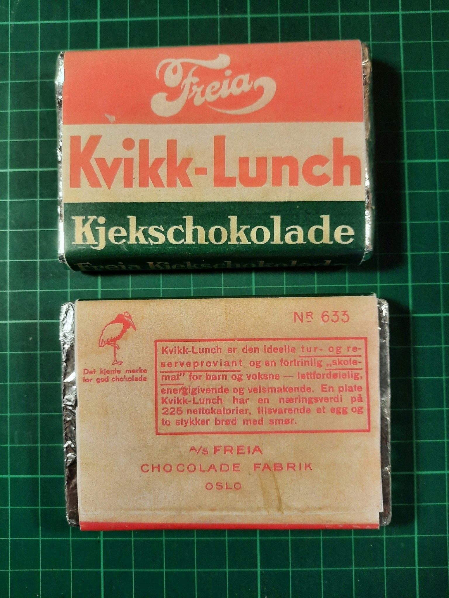 Kvikk-Lunch utstillings sjokolade - Dippy.no