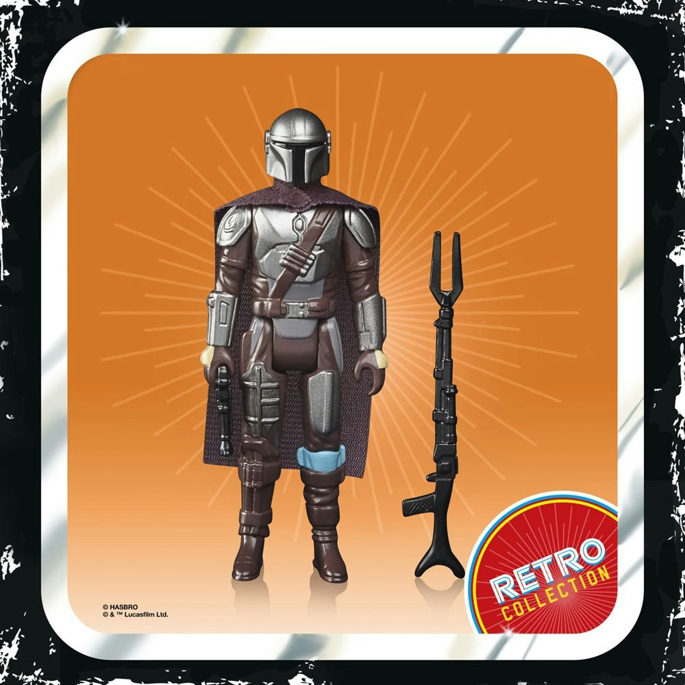 Star Wars The Mandalorian Retro Collection The Mandalorian (Beskar)