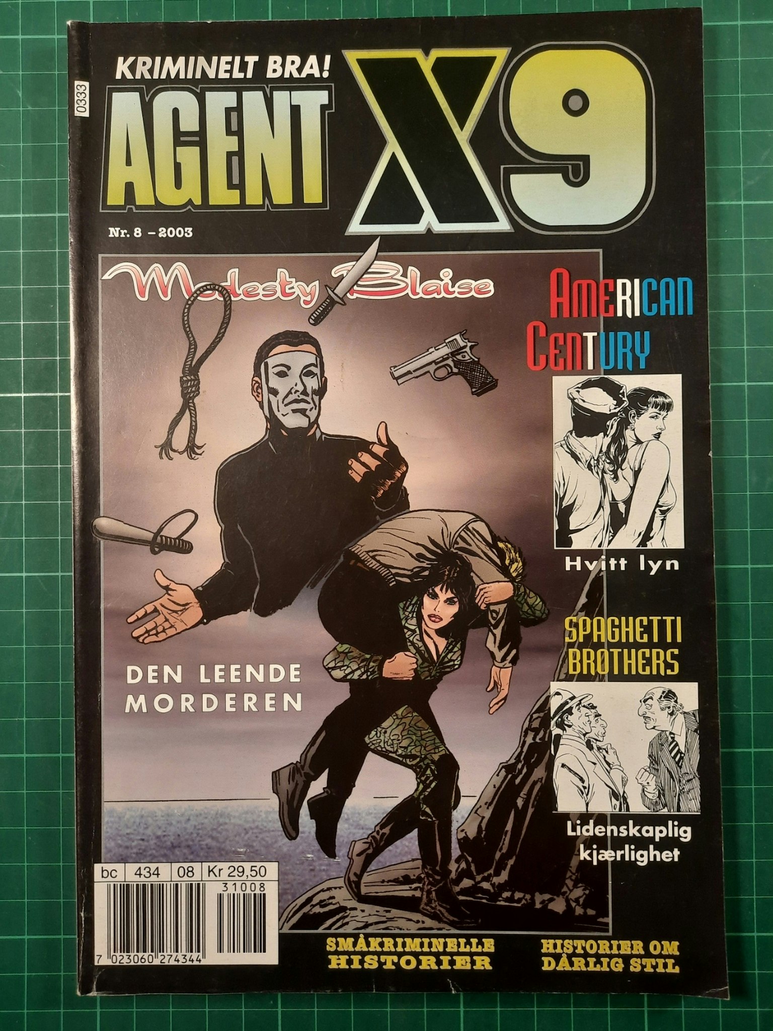 Agent X9 2003-08