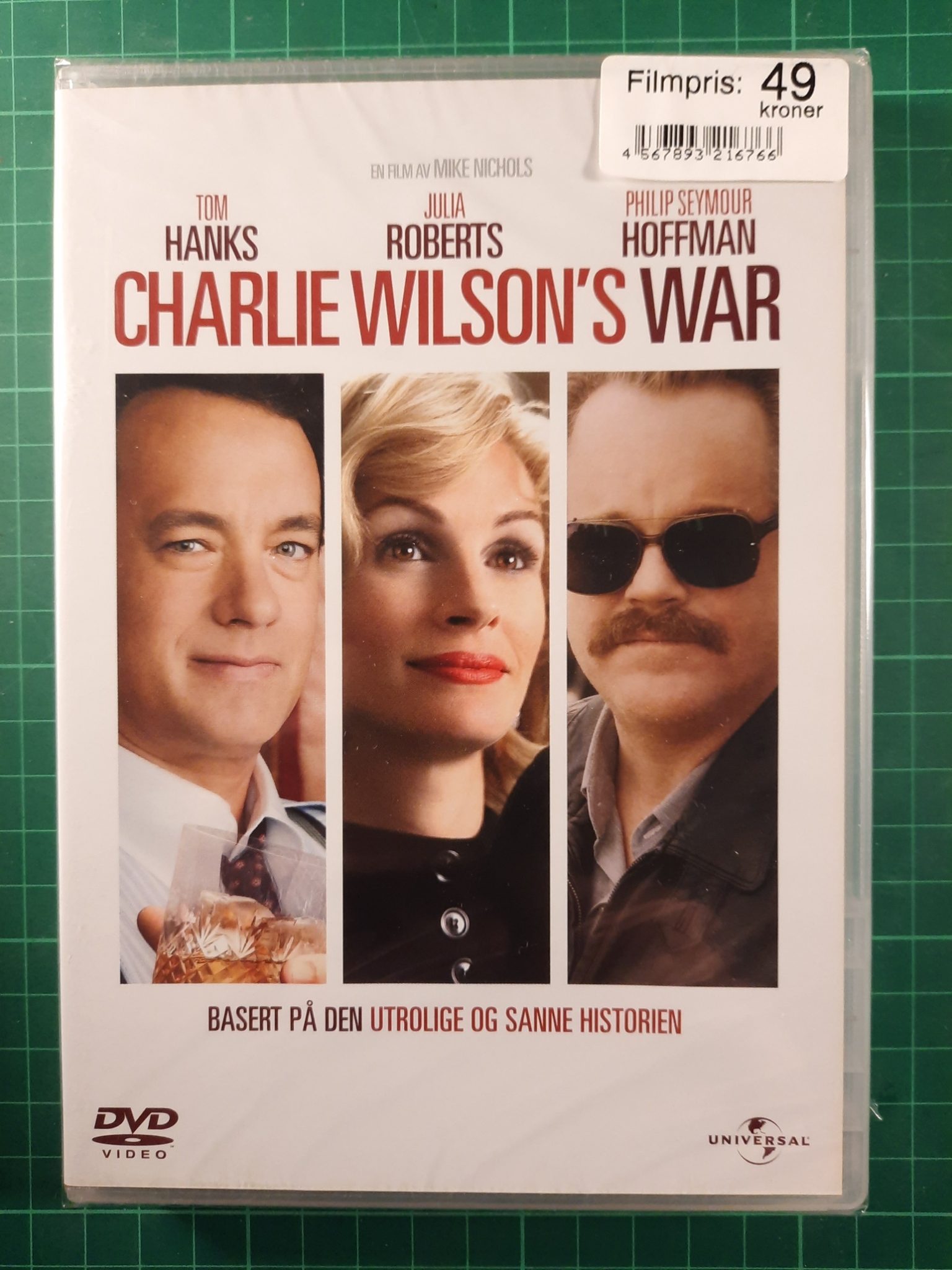 DVD : Charlie Wilson's War (forseglet)