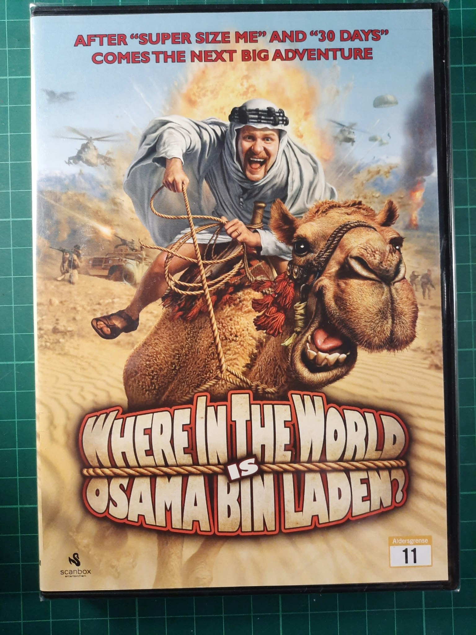 DVD : Where in the world is Osama Bin Laden (forseglet)