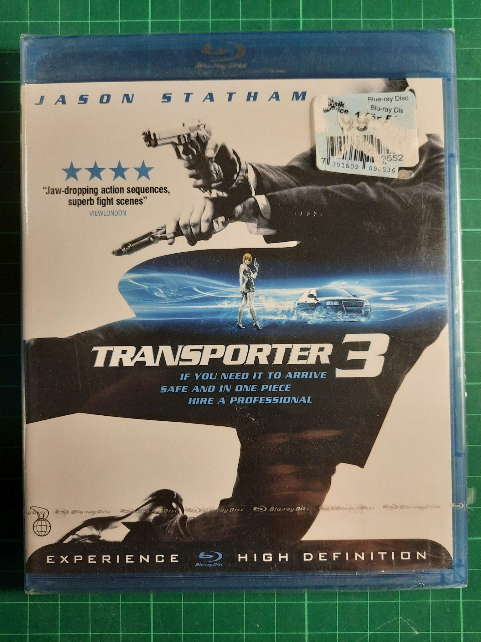 Blu-ray : Transporter 3 (forseglet)