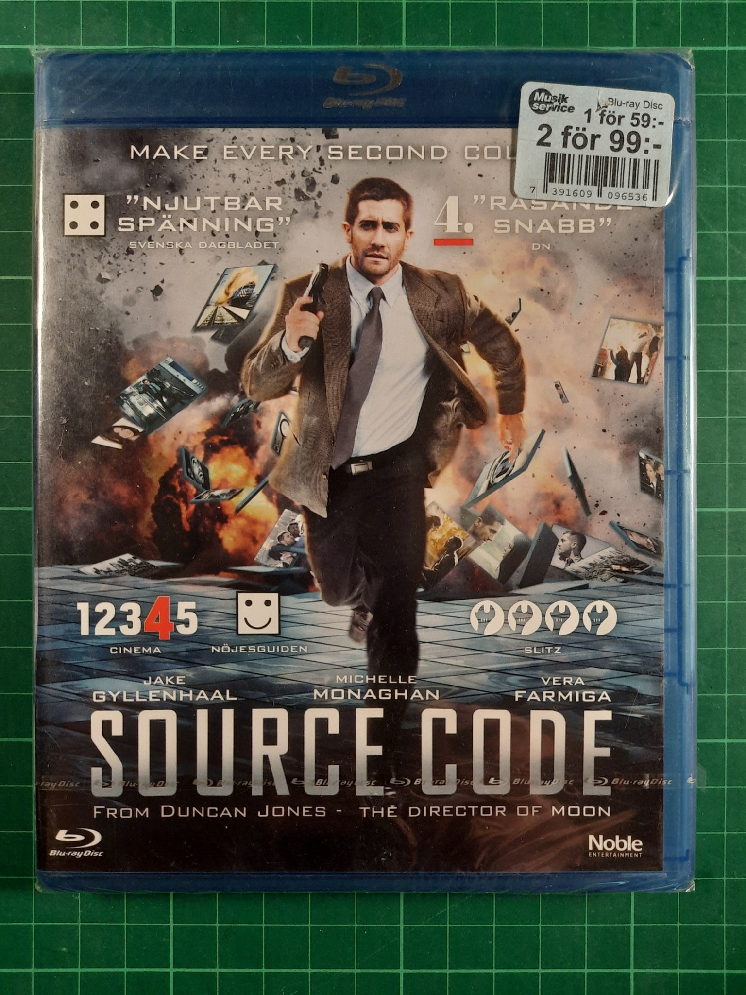 Blu-ray : Source code (forseglet)