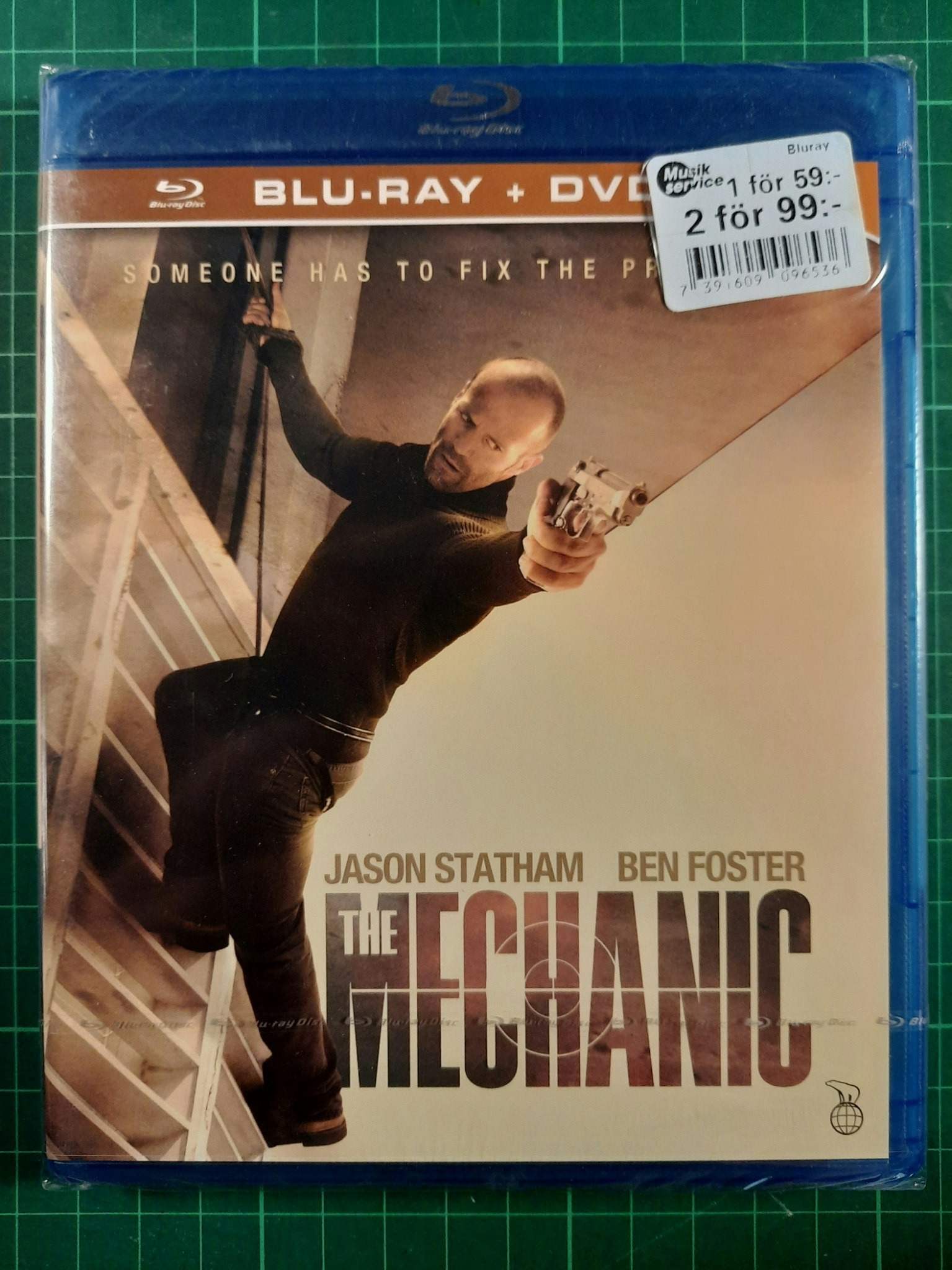 Blu-ray : The mecanic (forseglet)