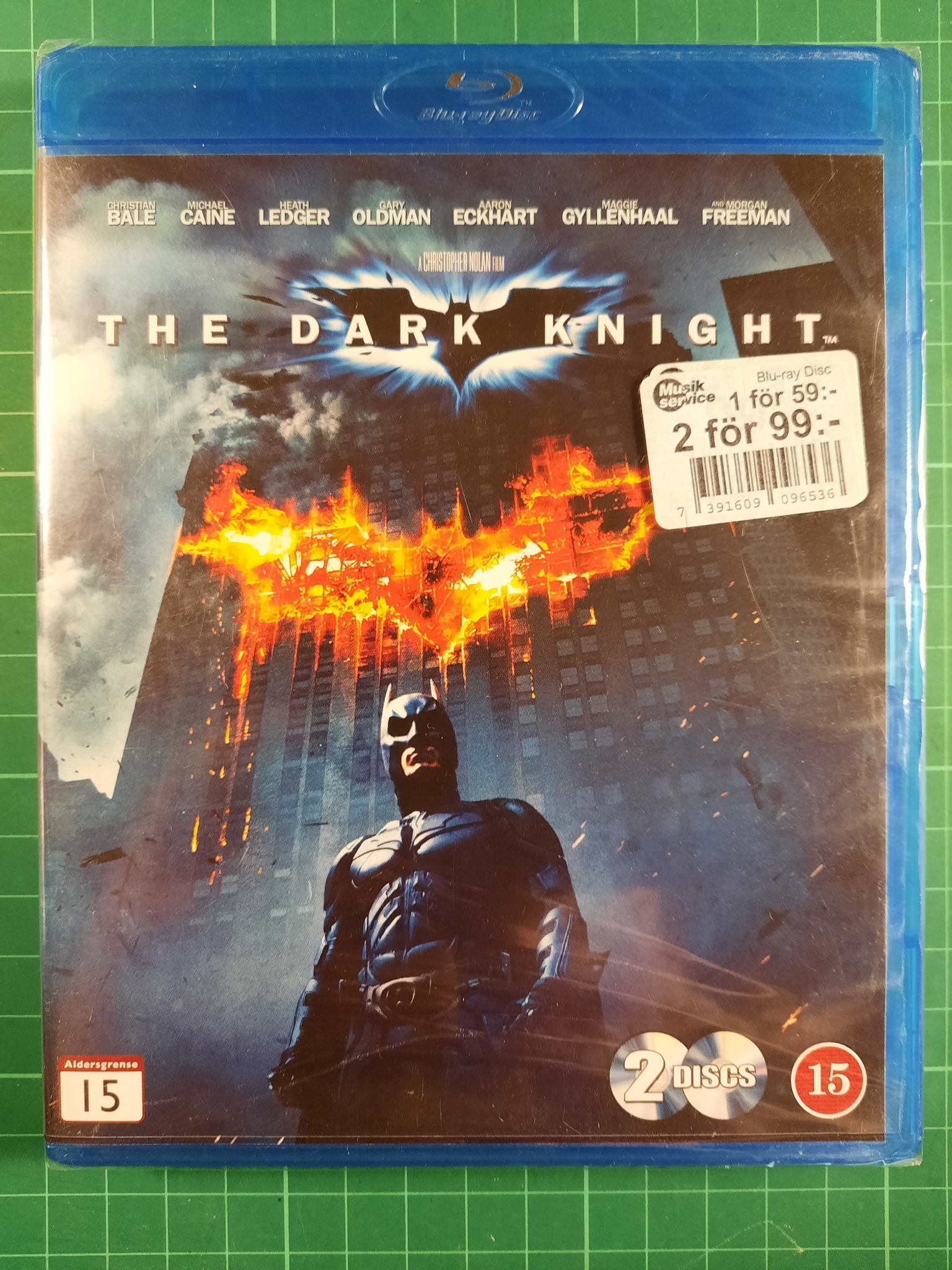 Blu-ray : The dark knight (forseglet)