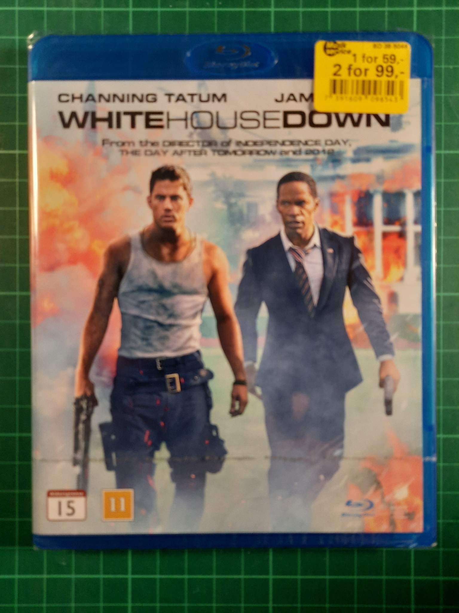 Blu-ray : White house down (forseglet)