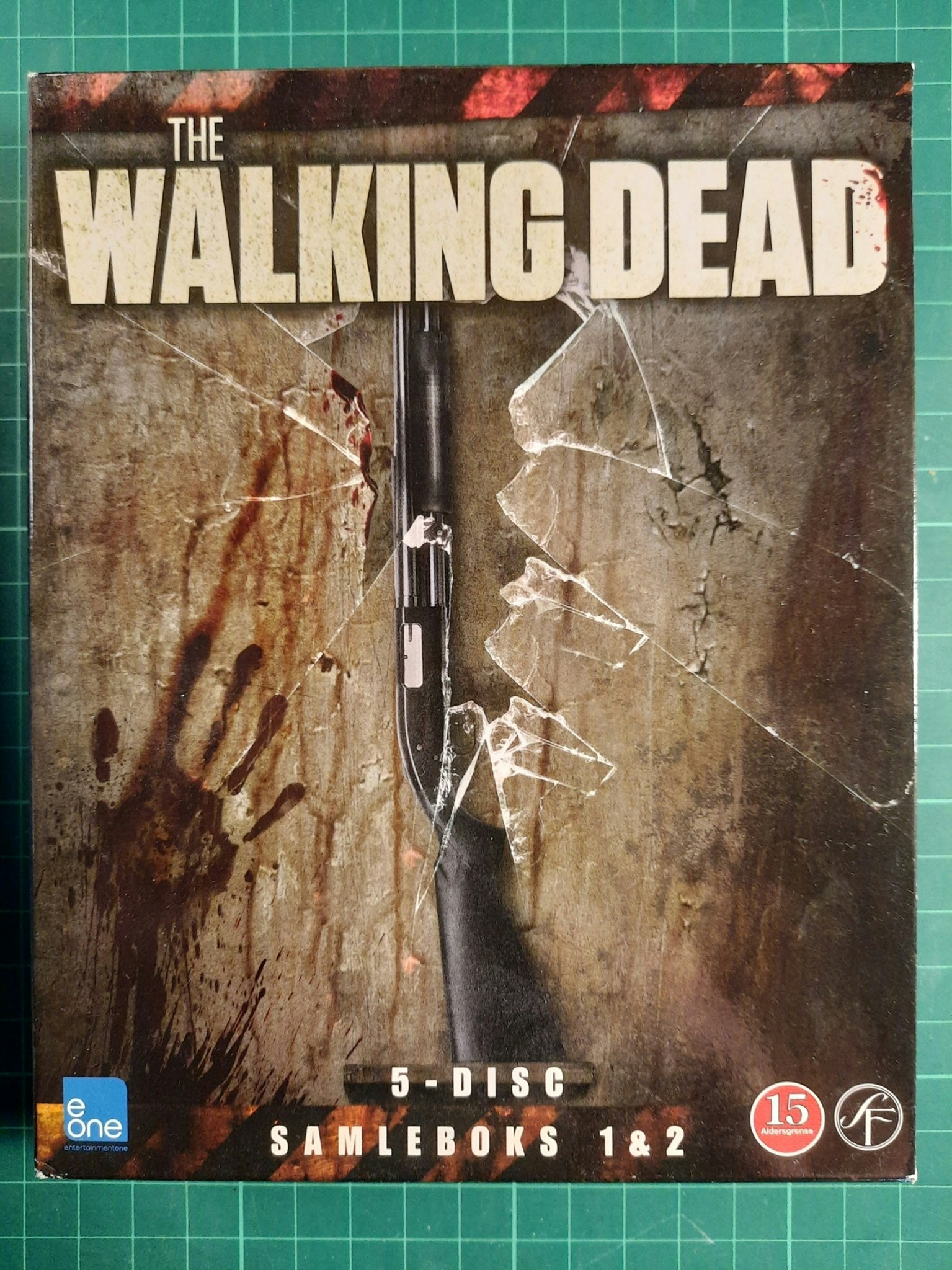 Blu-ray : The walking dead Sesong 1 + 2