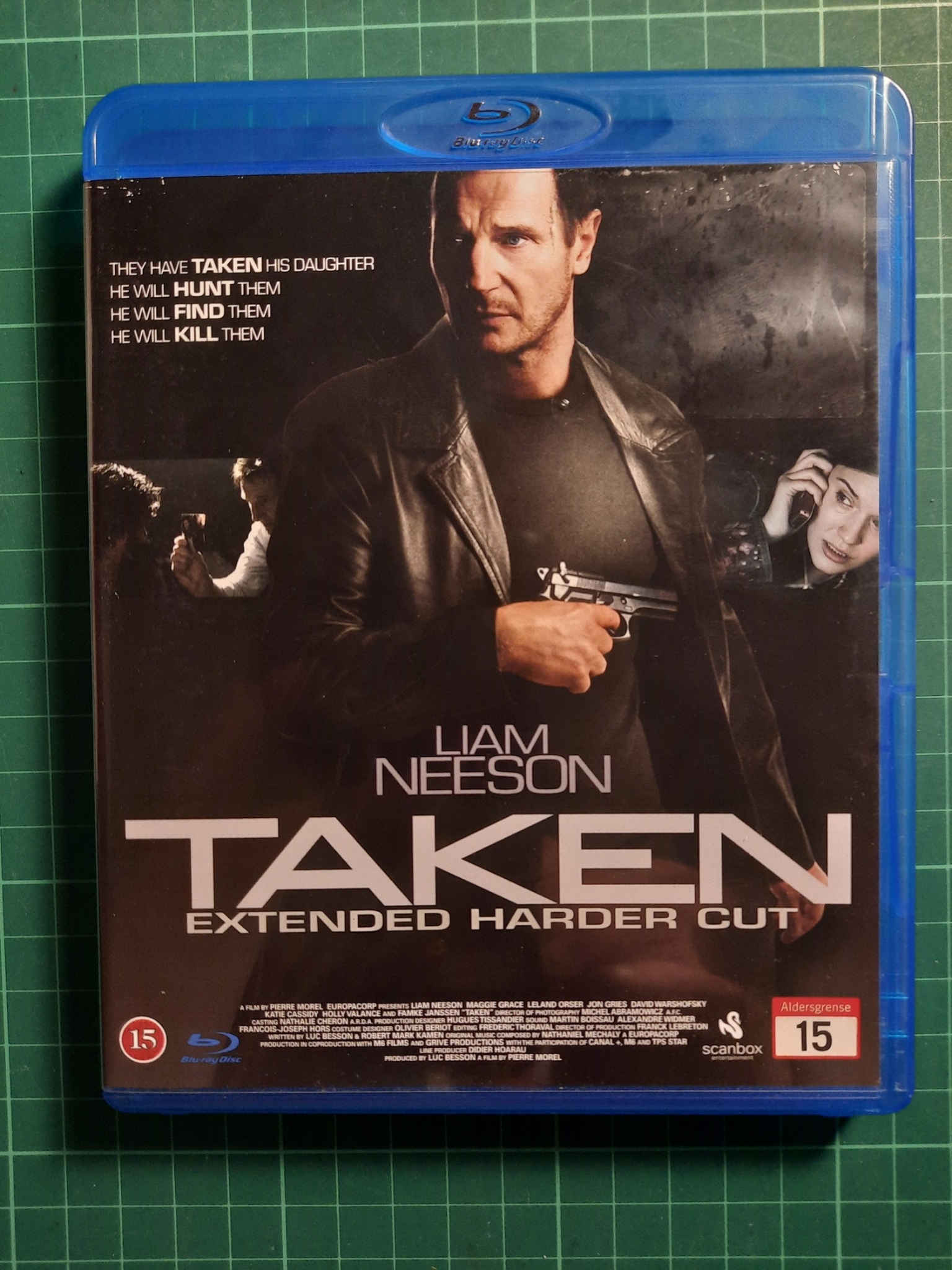 Blu-ray : Taken, extended harder cut
