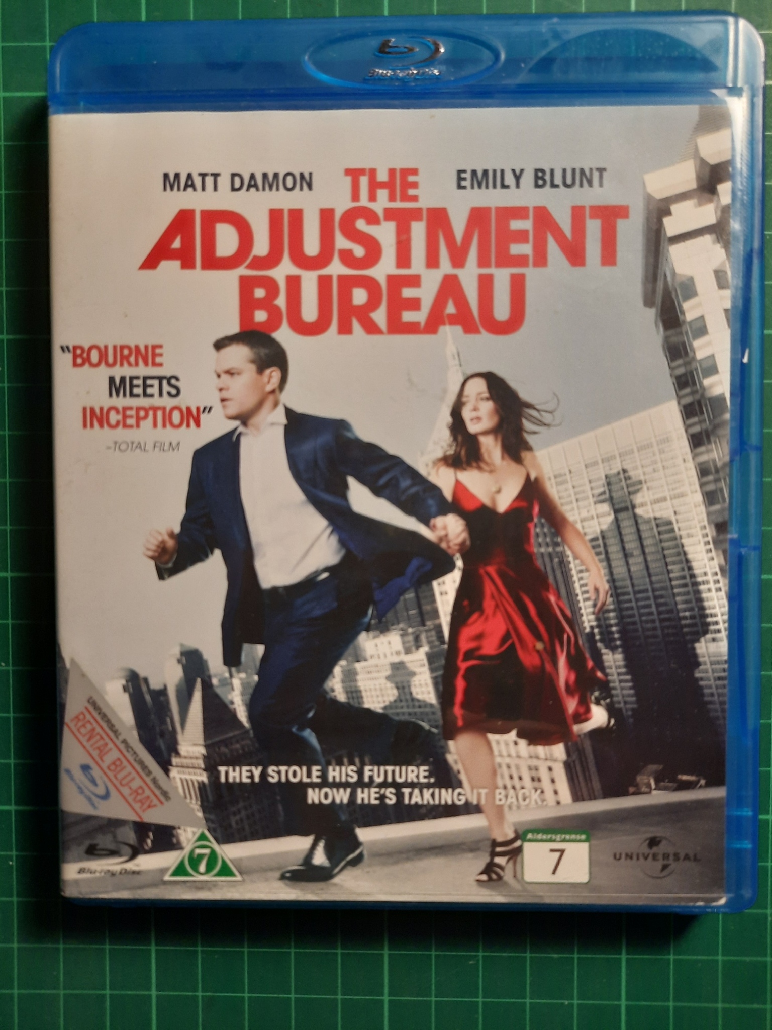Blu-ray : The adjustment bureau