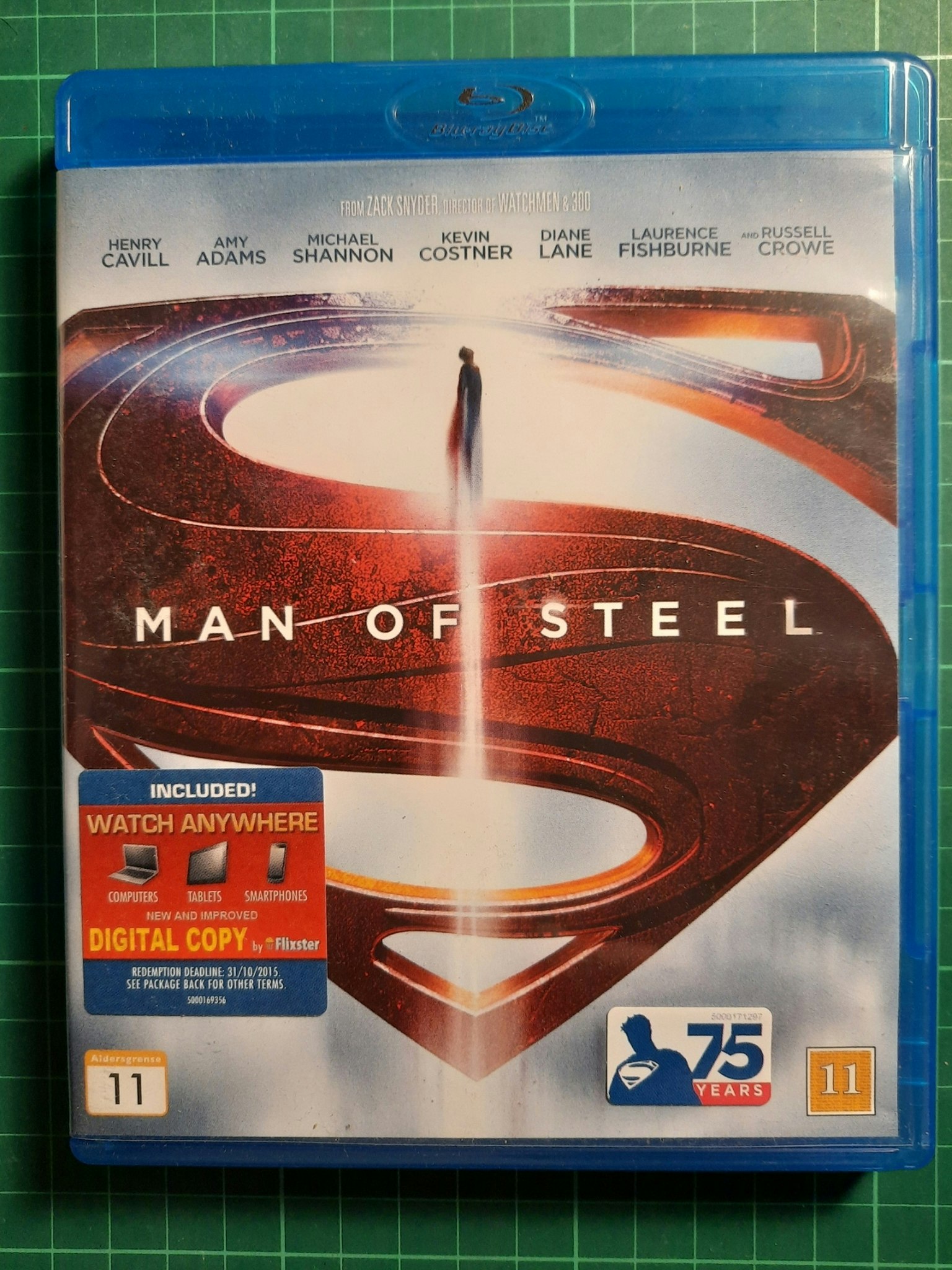 Blu-ray : Man of steel