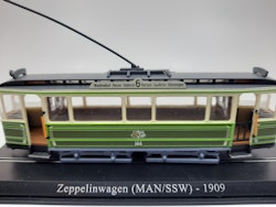 Trikk : Zeppelinwagen HO-skala