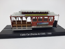 Trikk : Cable car 1888 San Fransisco HO-skala