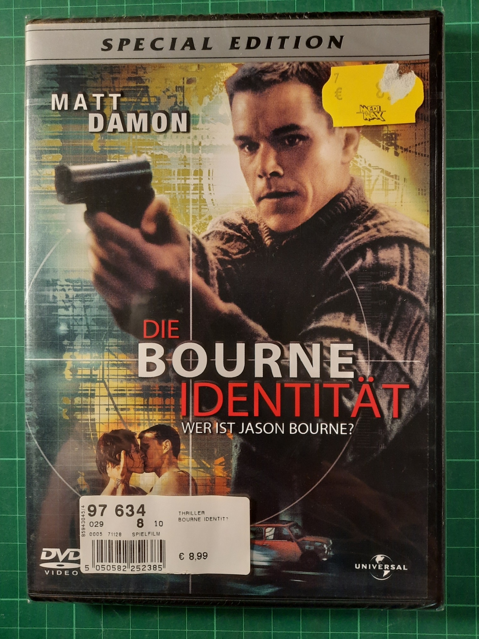 DVD : Die Bourne identität (forseglet) Tysk import