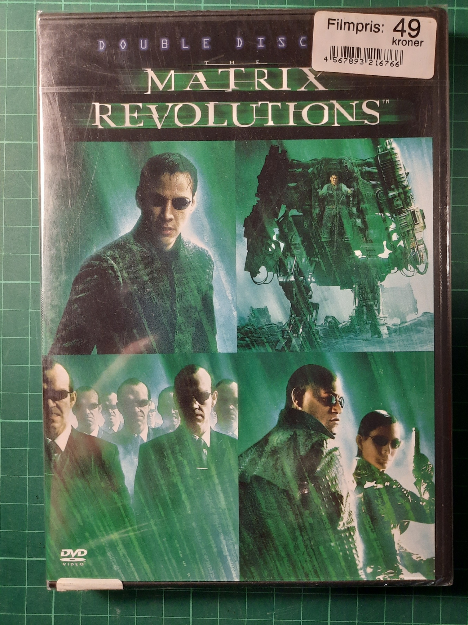 DVD : Matrix revolutions (forseglet)